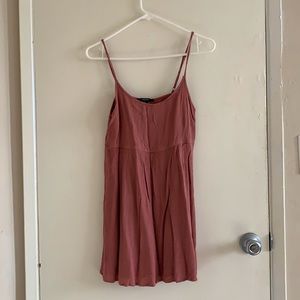 Dusty pink summer dress